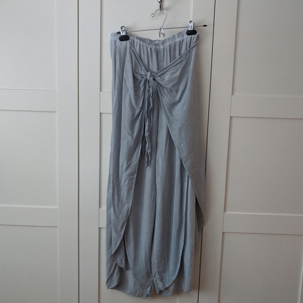 Wrap Boho Flowy Pants